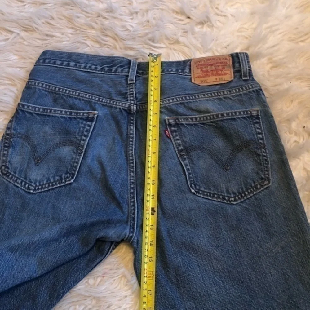 Levi’s 505 regular fit blue jean shorts sz W34